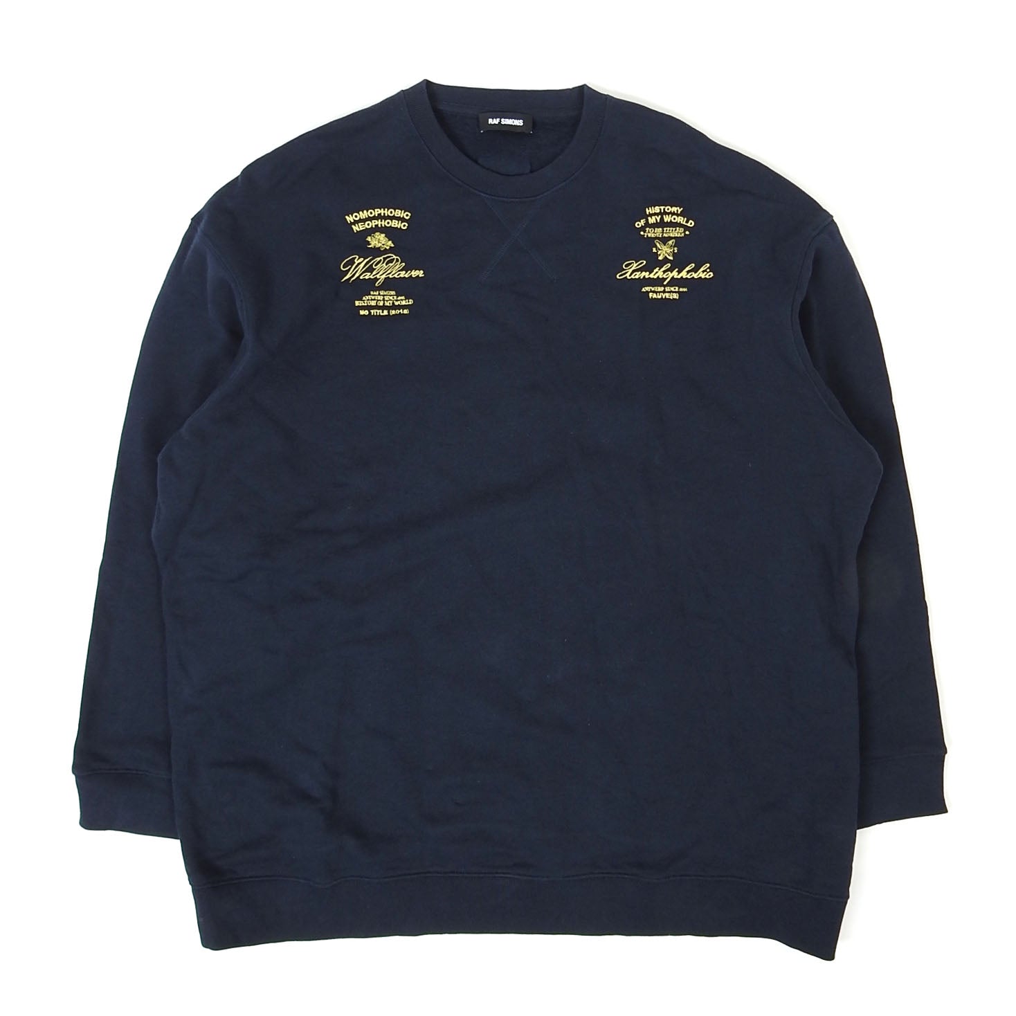 Raf Simons AW '19/20 Embroidered Sweatshirt – I Miss You MAN