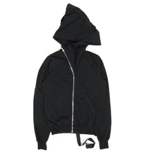 Load image into Gallery viewer, Rick Owens DRKSHDW Asymmetrical Zip Hoodie Size Small
