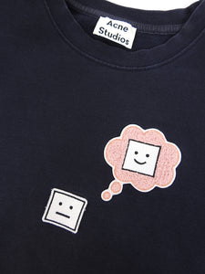 Acne Studios Casey Emoji Sweatshirt Size Small