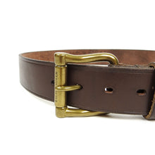 Load image into Gallery viewer, Ralph Lauren Purple Label Vachetta Rollercoaster Belt Size 80
