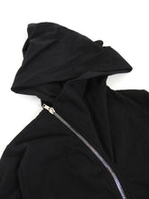 Load image into Gallery viewer, Rick Owens DRKSHDW Asymmetrical Zip Hoodie Size Small
