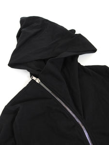 Rick Owens DRKSHDW Asymmetrical Zip Hoodie Size Small