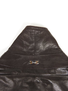 Herno Leather Jacket Size 48