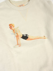 The Real McCoys Pinup Sweatshirt Size 40