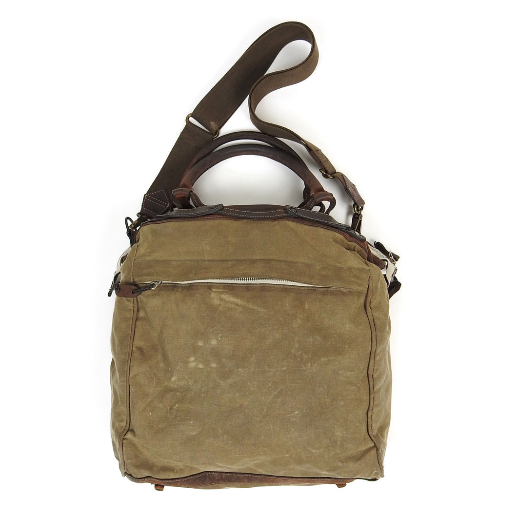 Krane Waxed Canvas Crossbody Bag