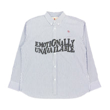 Load image into Gallery viewer, Emotionally Unavailable Striped Shirt Size XL
