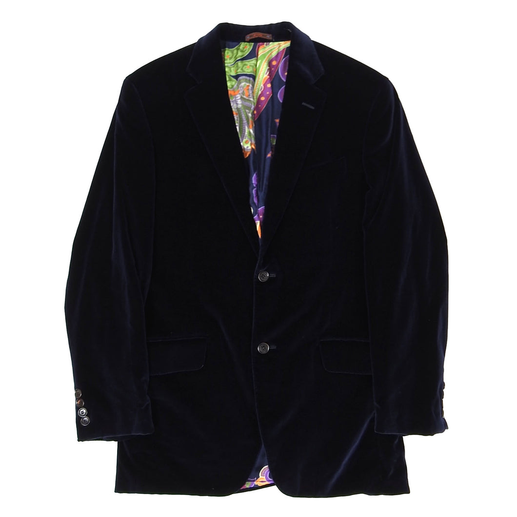 Etro Velour Blazer Size 48