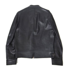 Load image into Gallery viewer, Armani Collezioni Leather Jacket Size 38
