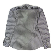 Load image into Gallery viewer, Balenciaga Striped Logo Shirt
