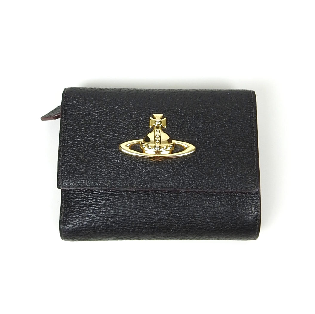 Vivienne Westwood Grained Leather Wallet