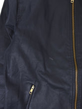 Load image into Gallery viewer, Oliver Spencer Waxed Bomber Jacket Size 40
