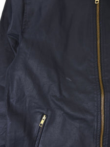 Oliver Spencer Waxed Bomber Jacket Size 40