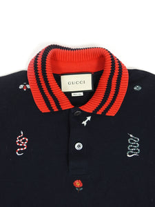 Gucci Embroidered Polo