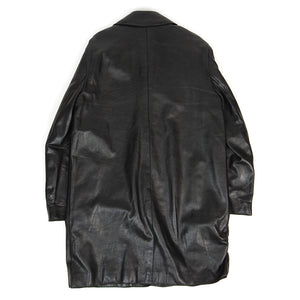 Theory Leather Coat Size Medium