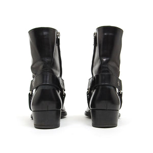 Saint Laurent Paris Wyatt Harness Boots Size 42