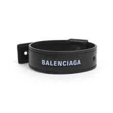 Load image into Gallery viewer, Balenciaga Leather Logo Bracelet
