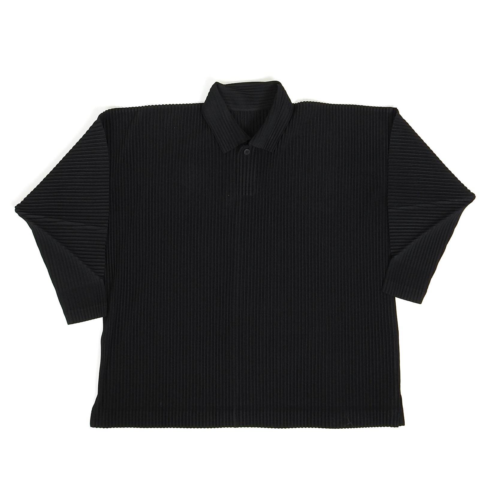 Issey Miyake Homme Plisse LS Polo Size 3