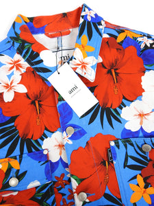 AMI Floral Work Jacket Size Medium