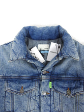 Load image into Gallery viewer, Haikure Padded Denim Jacket Size Smal
