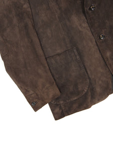 Isaia Suede Jacket Size 54