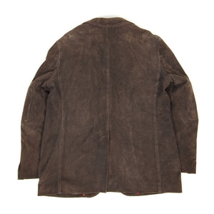 Isaia Suede Jacket Size 54