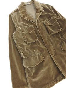 Boglioli Velour Field Jacket Size 48