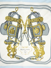Load image into Gallery viewer, Hermes Silk Brides De Gala Pocket Square
