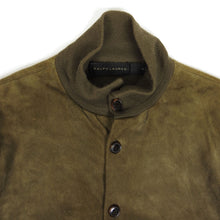 Load image into Gallery viewer, Ralph Lauren Black Label Suede Jacket Size Small
