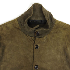 Ralph Lauren Black Label Suede Jacket Size Small