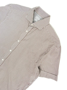 Brunello Cucinelli Striped SS Shirt Size XL