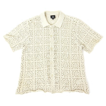 Load image into Gallery viewer, Stussy Crocheted SS Shirt Size Small
