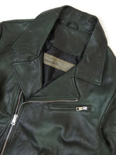 Load image into Gallery viewer, Giorgio Brato Leather Biker Jacket Size Small
