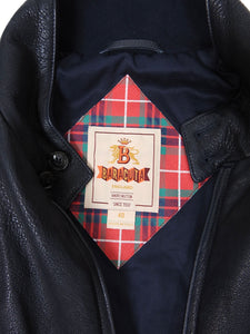 Baracuta Leather Harrington G9 Jacket Size 40