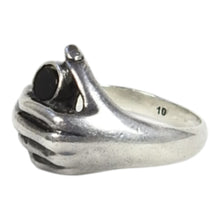 Load image into Gallery viewer, Saint Laurent Sterling Silver Ring Size 10
