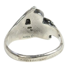 Load image into Gallery viewer, Saint Laurent Sterling Silver Ring Size 10
