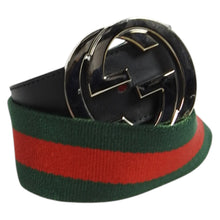 Load image into Gallery viewer, Gucci GG Canvas Belt Size 85
