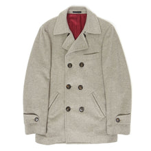 Load image into Gallery viewer, Brunello Cucinelli Cashmere Peacoat Size 48
