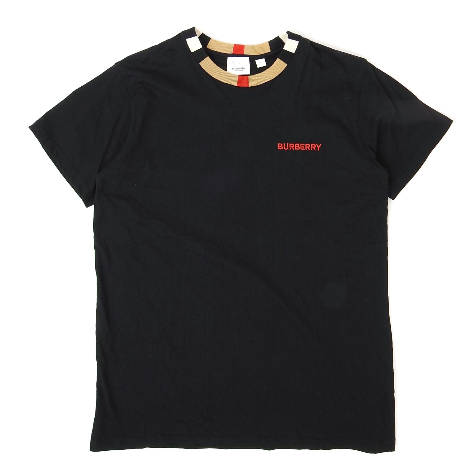 Burberry t shirt on sale size