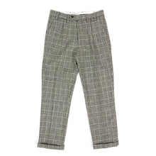 Load image into Gallery viewer, Portuguese Flannel Wool Houndstooth Trousers Size Small
