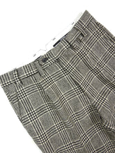 Load image into Gallery viewer, Portuguese Flannel Wool Houndstooth Trousers Size Small
