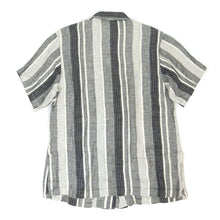 Load image into Gallery viewer, Kenzo Striped SS Linen Shirt Size 40
