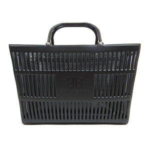 Balenciaga Leather Mag Basket