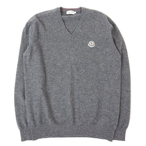 Moncler V-Neck Sweater Size Large