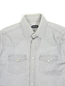 Tom Ford Denim Western Shirt Size Medium