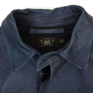 RRL & Co Leather Jacket Size Medium