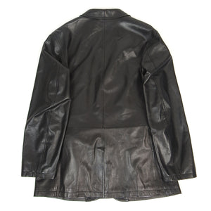 Ermenegildo Zegna Leather Jacket Size 54