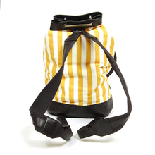 Load image into Gallery viewer, Dolce &amp; Gabbana Striped Canvas Backpack
