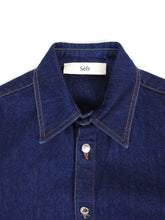 Load image into Gallery viewer, Sefr Denim Shirt Size Medium
