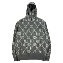 Load image into Gallery viewer, Gucci Knit GG Hoodie Size Medium
