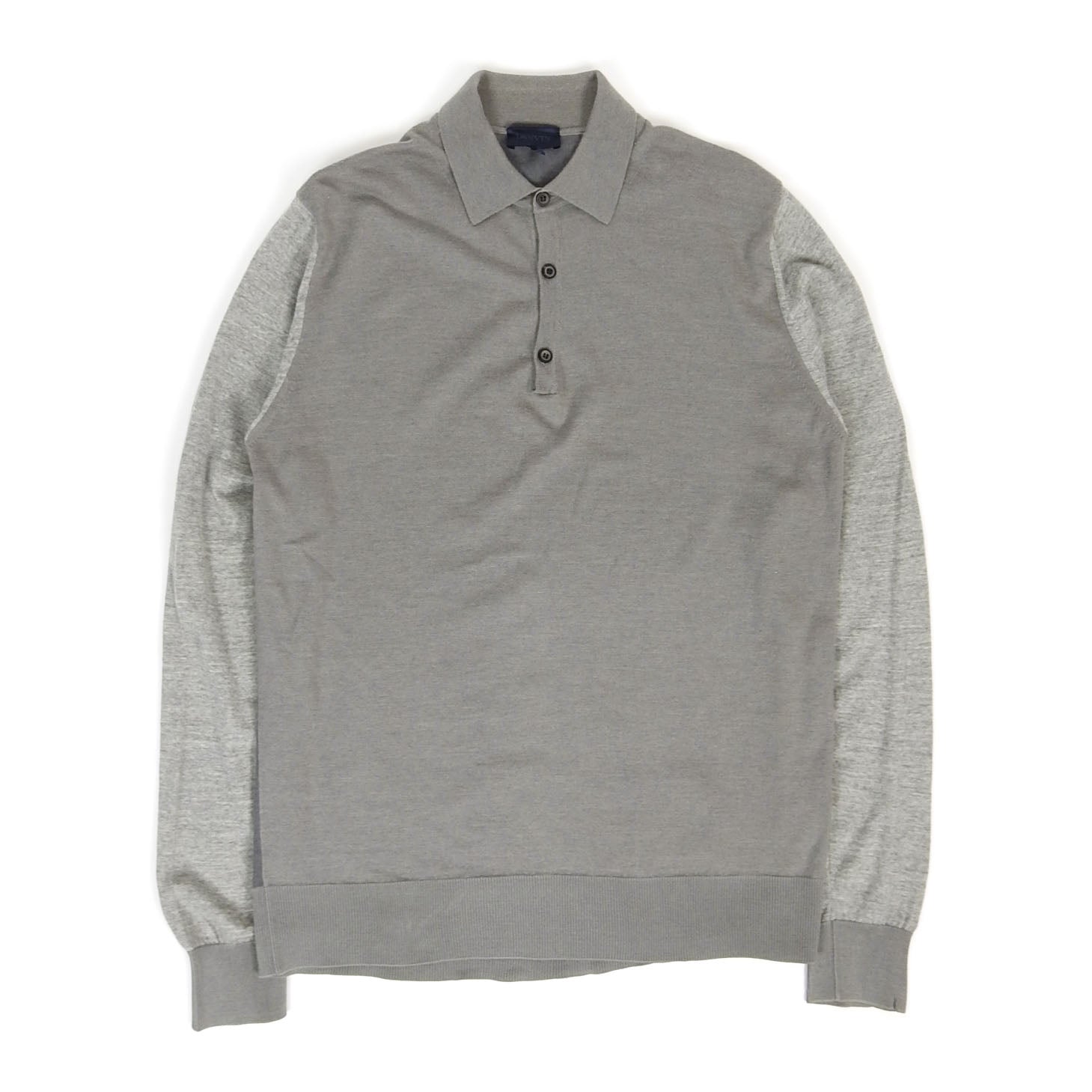 Lanvin Knit Long Sleeve Polo Size Small I Miss You MAN